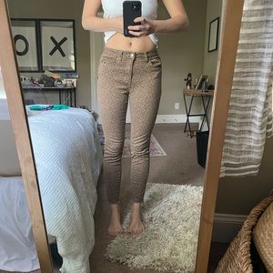 Velvet Heart cheetah jeans